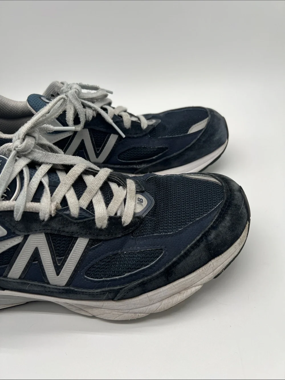 New Balance Men's 990 Sneaker Navy Suede Mens Size 10.5 990NV6 USA